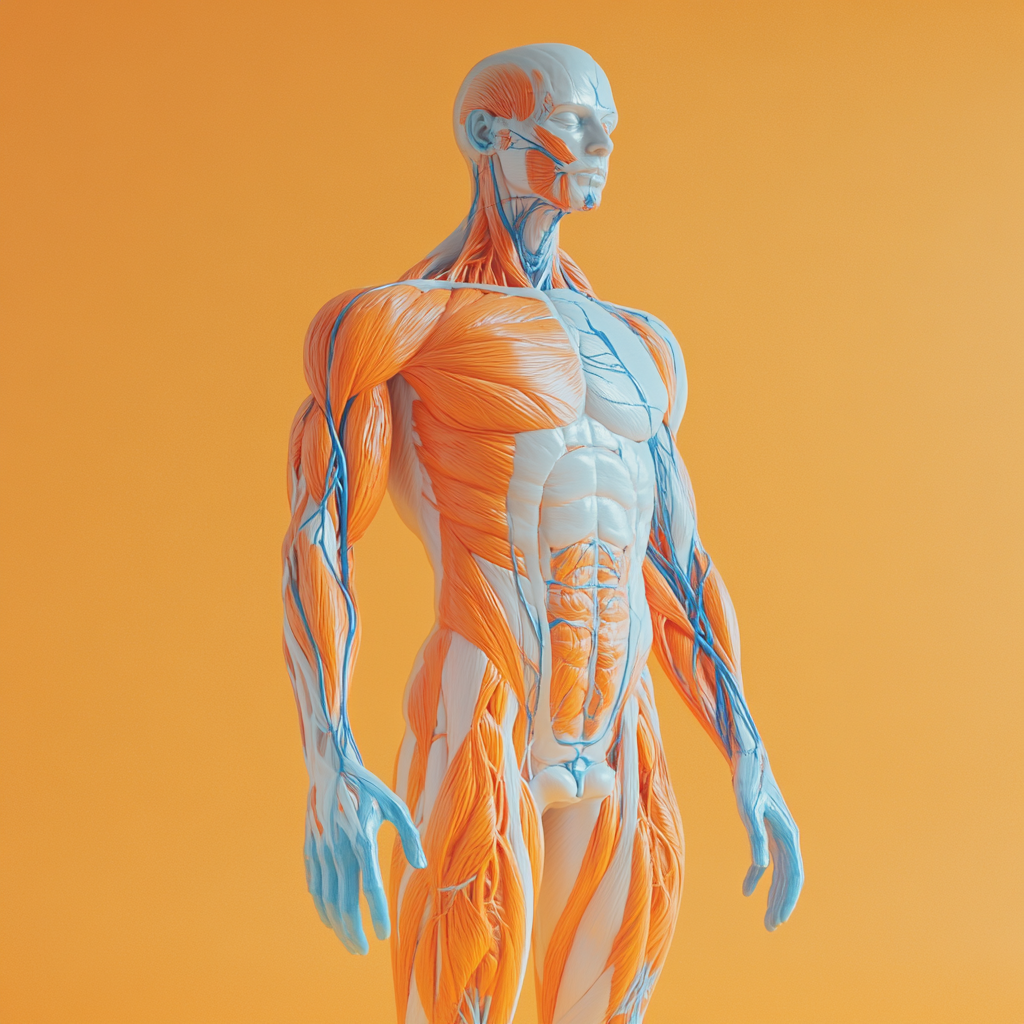 hassona_i_want_image_for_Nervous__Muscular_System__using_light__bcf3f384-5297-464d-94f4-2f5d088a2d94
